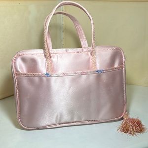 Pink Vintage Cosmetic Bag